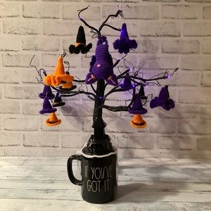 Rae Dunn If You’ve Got It Flaunt It Halloween Mug With Topper